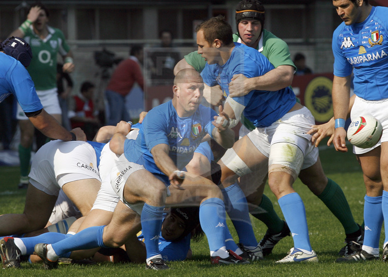 Rbs Sei Nazioni 2007, Roma, stadio Flaminio 17/03/2007, Italia v Irlanda, Foto Daniele Resini/Fotosportit