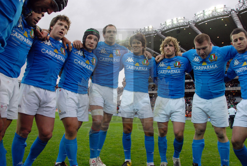Rbs Sei Nazioni 2008, Dublino, Croke Park 02/02/2008, Irlanda v Italia,