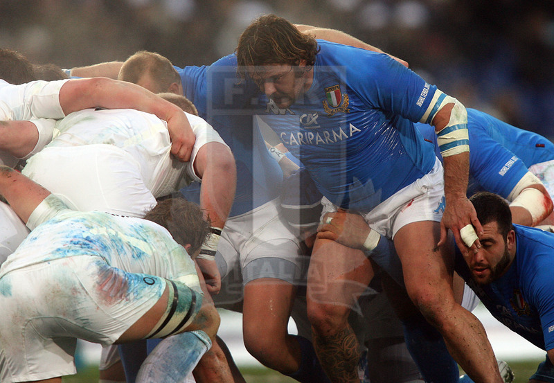 Rbs Sei Nazioni 2012, Roma, stadio Olimpico 11/02/2012, Italia v Inghilterra.