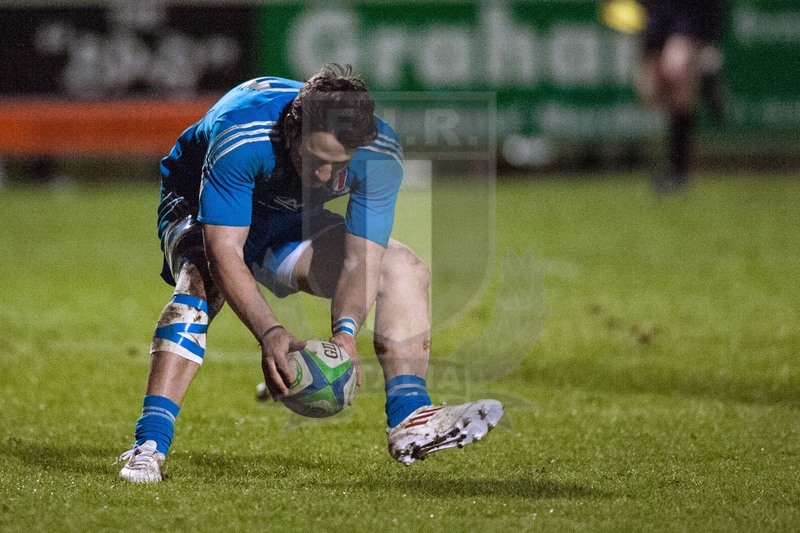 RBS 6 Nazioni 2013 Under 20, Galashiels, Netherdale 8-02-2013, Scozia U20 v Italia U20, Michele Campagnaro iun meta.