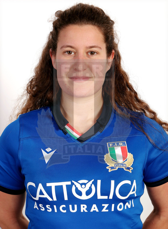 Sei Nazioni 2020, Parma, Cittadella del rugby 05/01/2020, raduno della Nazionale Donne, profili di atlete e staff, Francesca SBERNA, Rugby Football Union.