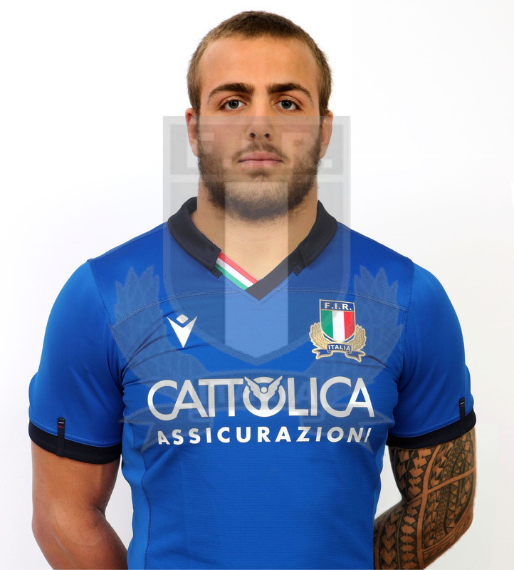 Sei Nazioni 2020, raduno della Nazionale maggiore, profili individuali di atleti e staff, Niccolò Cannone, seconda linea, Benetton Rugby, esordiente.