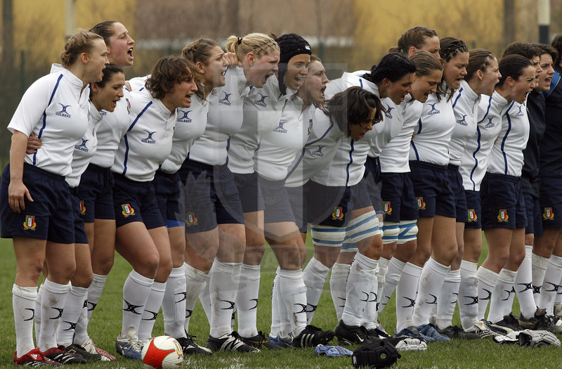 Sei Nazioni Donne 2008, Mira (VE) 16/03/2008, Italia Donne v Scozia Donne, le Azzurre schierate all\