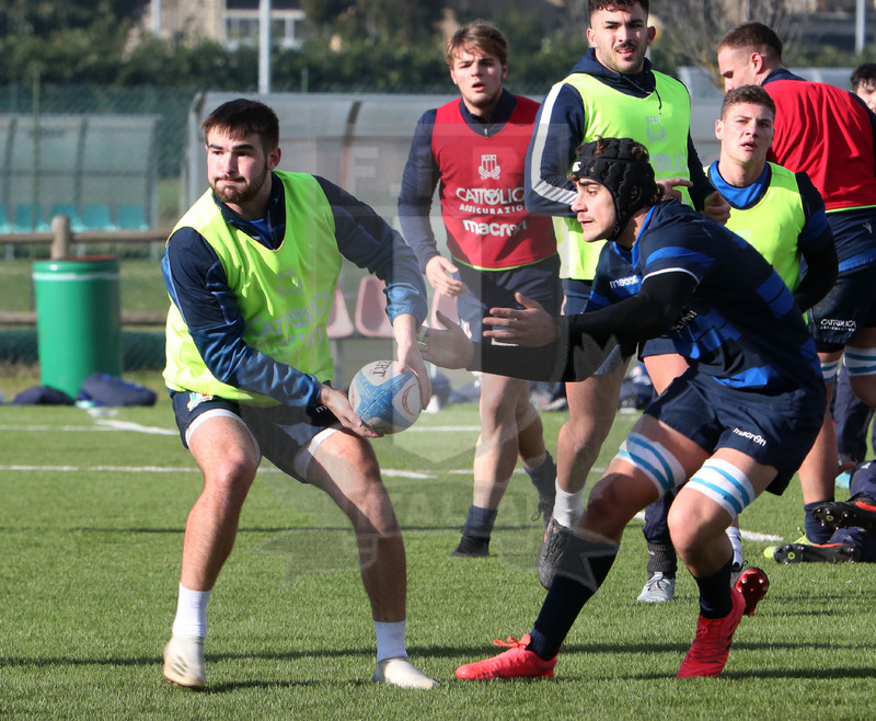 Sei Nazioni 2021, Parma, Cittadella del Rugby 12/01/2021, raduno della Nazionale U20, sessione di allenamento,