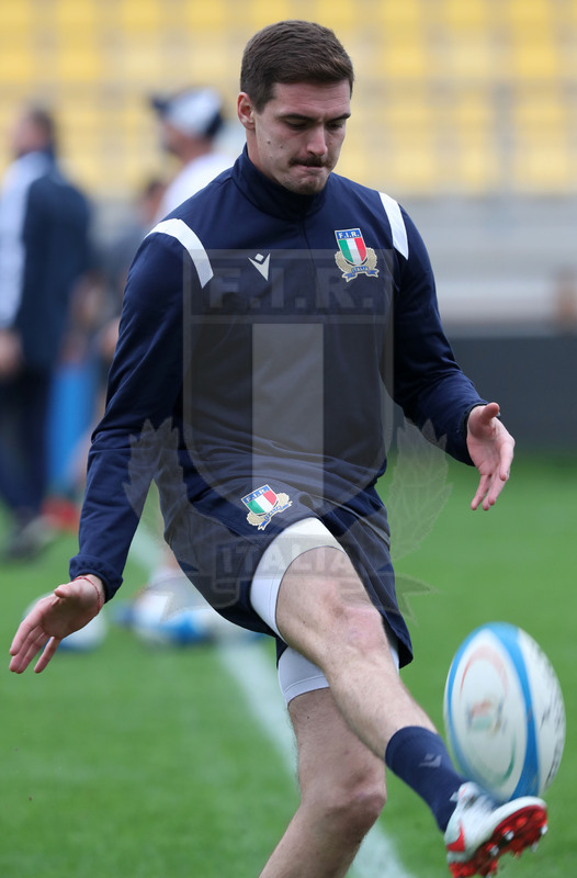 Autumn Nations Series 2021, Parma, Itallia v Uruguay, stadio Lanfranchi, team run della Nazionale Maggiore, Carlo Canna. Foto Daniele Resinii/Fotosportit