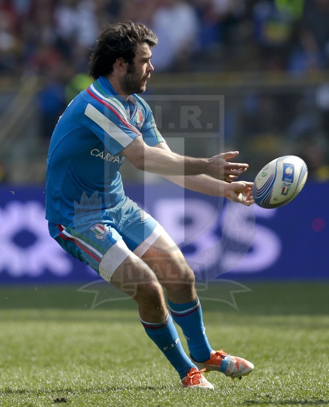 RBS 6 Nazioni 2014, Roma, Stadio Olimpico, 15-03-2014, Italia v Inghilterra. Luke McLean. Foto: Roberto Bregani