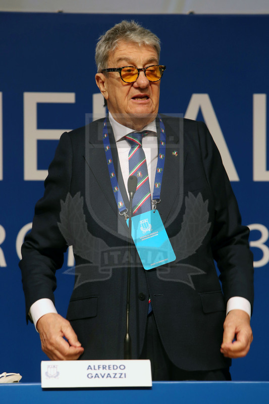 Assemblea generale ordinaria elettiva Fir, Roma, Nuova Fiera di Roma 13/03/2021. Foto Daniele Resini/Fotosportit