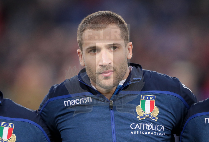 Guinness Sei Nazioni 2016, Round 2, Roma, Stadio Olimpico, 9/02/2019, Italia v Galles. Tommaso Benvenuti. Foto Roberto Bregani/Fotosportit