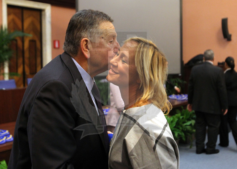 Cerimonia di consegna dei Cap alle atlete delle Nazionali femminili, Roma, salone d\