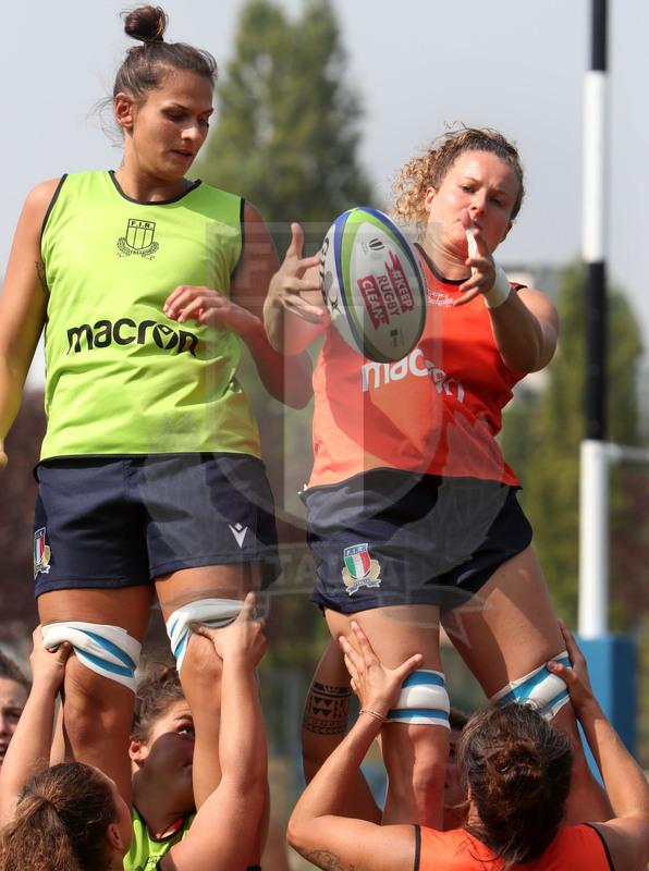 Rugby World Cup 2021, Qualificazioni, Parma, Cittadella del Rugby, raduno della Nazionale Donne, sessione di allenamento,