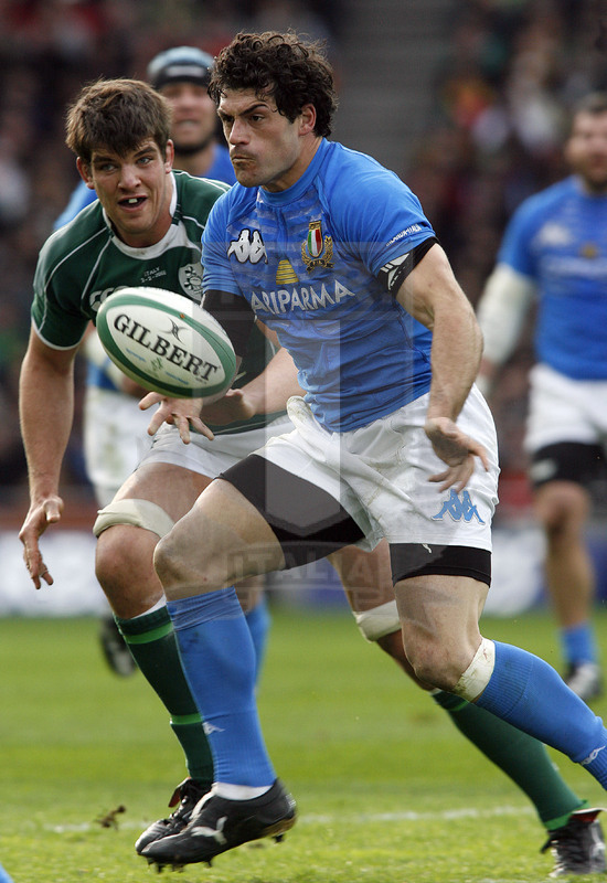 Rbs Sei Nazioni 2008, Dublino, Croke Park 02/02/2008, Irlanda v Italia, Foto Daniele Resini/Fotosportit