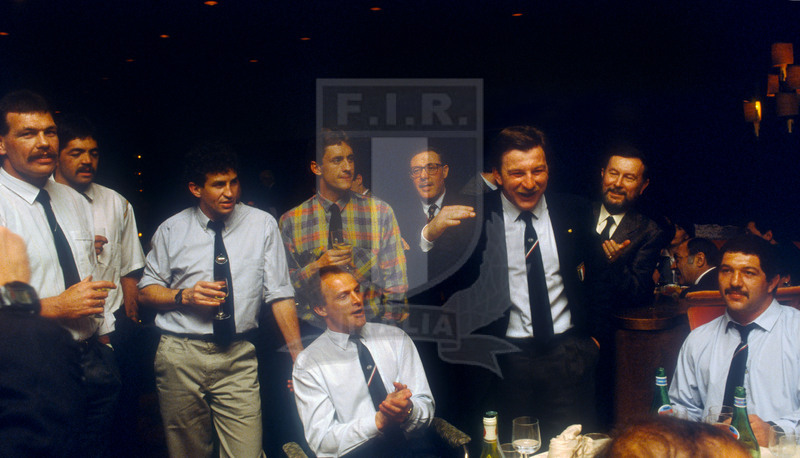 Selezioni Nazionali 1988, Roma, stadio Flaminio 15/03/1988, XV del Presidente v All Stars.