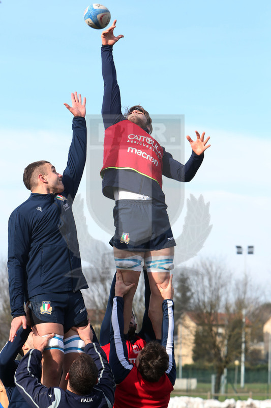 Sei Nazioni 2021, Parma, Cittadella del Rugby 12/01/2021, raduno della Nazionale U20, sessione di allenamento,