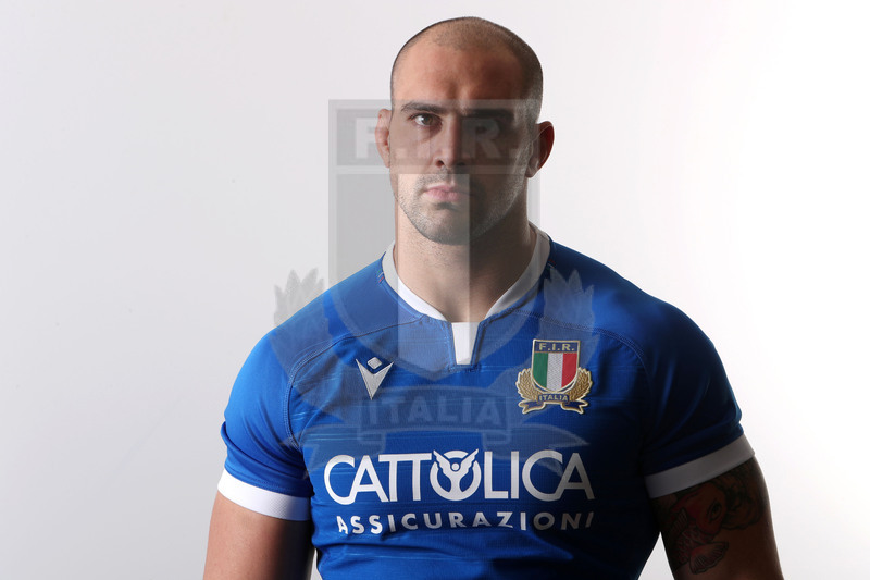 Guinness Sei Nazioni 2021, Roma, Centro Coni Giulio Onesti 29/01/2021, raduno della Nazionale maggiore, ritratti e nuovi profili di atleti e staff, Marco Lazzaroni.