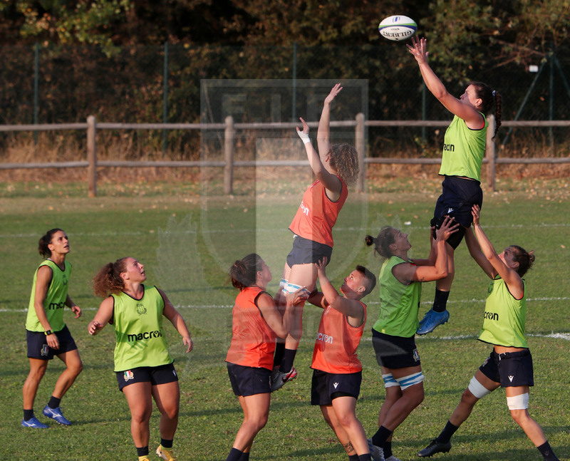 Rugby World Cup 2021, Qualificazioni, Parma, Cittadella del Rugby, raduno della Nazionale Donne, sessione di allenamento,