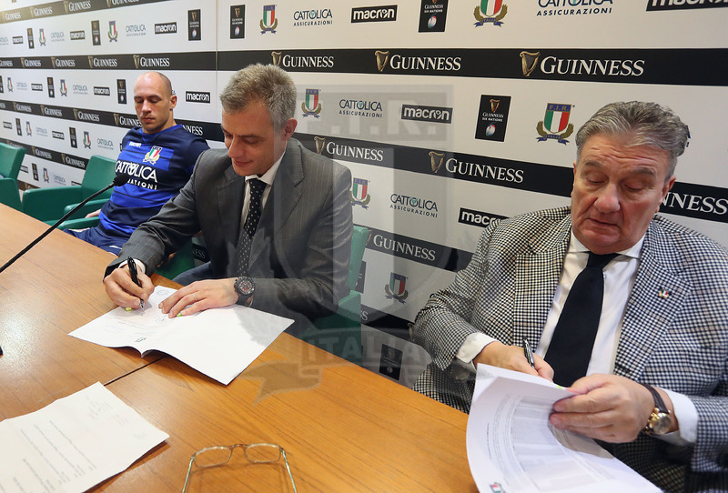 Roma, stadio Olimpico 08/02/2019, conferenza stampa per la firma dell’accordo di sponsorizzazione fra Honda Italia e Fir, e consegna vetture ufficiali, Foto Daniele Resini/Fotosportit