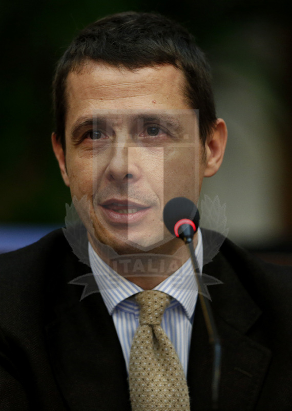 Roma 23-01-2013 Rugby: conferenza stampa di presentazione del 6 Nazioni 2014 presso il Salone d\