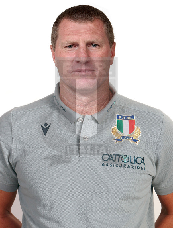 Sei Nazioni 2020, raduno della Nazionale maggiore, profili individuali di atleti e staff, Marius Goosen, Assistant Coach.