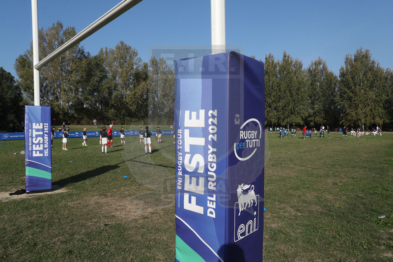 Eni rugby tour, feste del rugby 2022, Ravenna, parco Teodorico 16/10/2022,