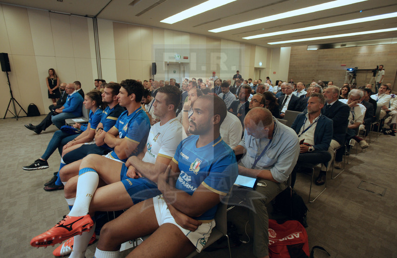 Milano, presentazione del nuovo sponsor tecnico Fir, Milano, NHOW Hotel 03/07/2017. Foto Daniele Resini/Fotosportit