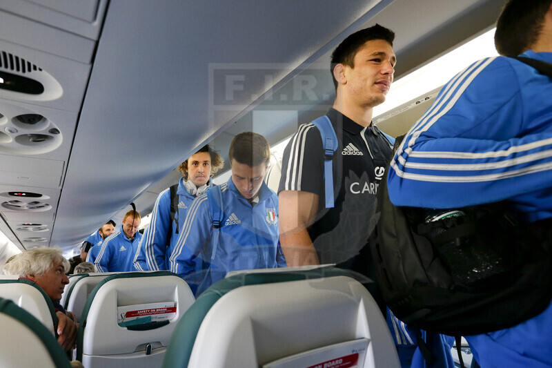 RBS 6 Nazioni 2013, Edimburgo, 08/02/2013, Scozia v Italia, il viaggio degli Azzurri a Edimburgo