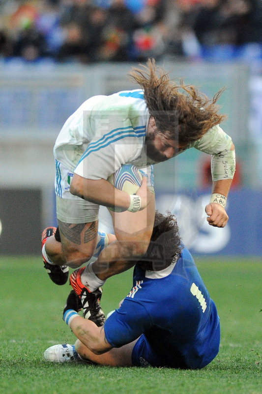 Castrogiovanni placcato da Yannich Forestier