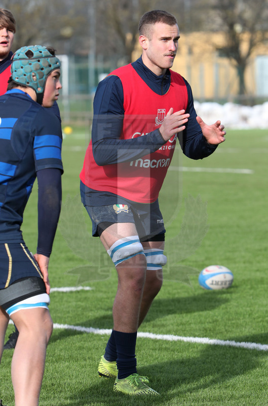 Sei Nazioni 2021, Parma, Cittadella del Rugby 12/01/2021, raduno della Nazionale U20, sessione di allenamento,