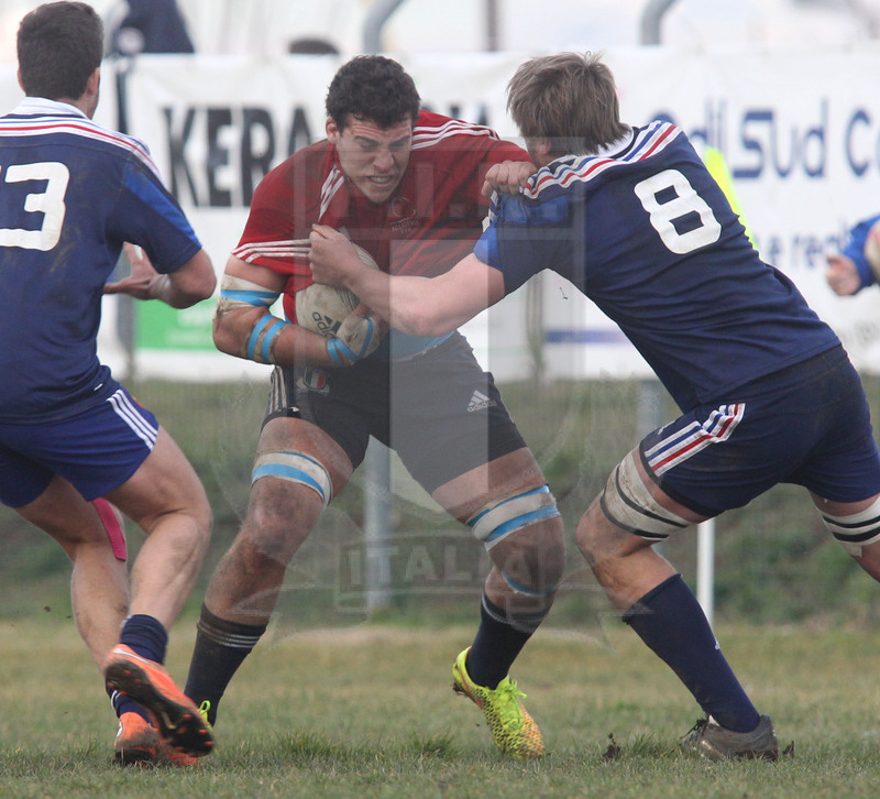 Benevento, 10 gennaio 2014, Nazionale italiana Under 20 v Accademia di Marcoussis,
