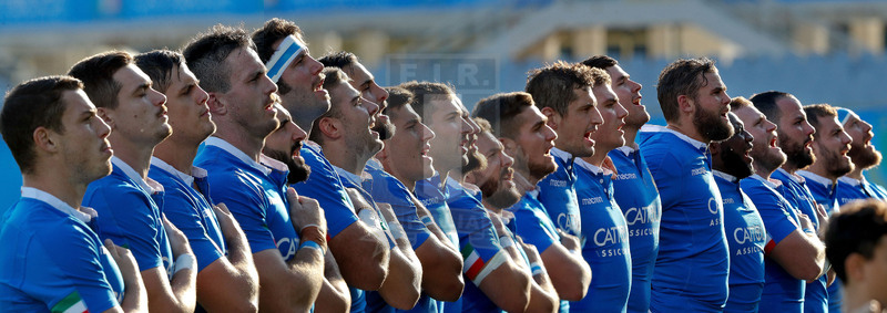 Cattolica Test Match 2018, Firenze, stadio Artemio Franchi 10/11/2018, Italia v Gorgia, gli Azzurri all\