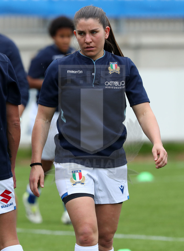 Sei Nazioni Donne 2021, Parma, stadio Lanfranchi 10/04/2021, Italia v Inghilterra, warm - up, Maria Magatti. foto Daniele Resini/Fotosportit