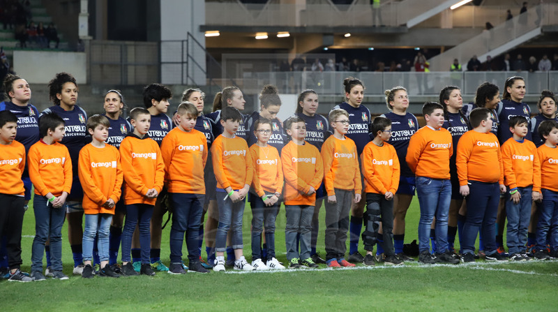 Sei Nazioni 2020 Donne, Limoges, Stade Beaublanc 08/02/2020, Francia Donne v Italia Donne, Azzurre all\