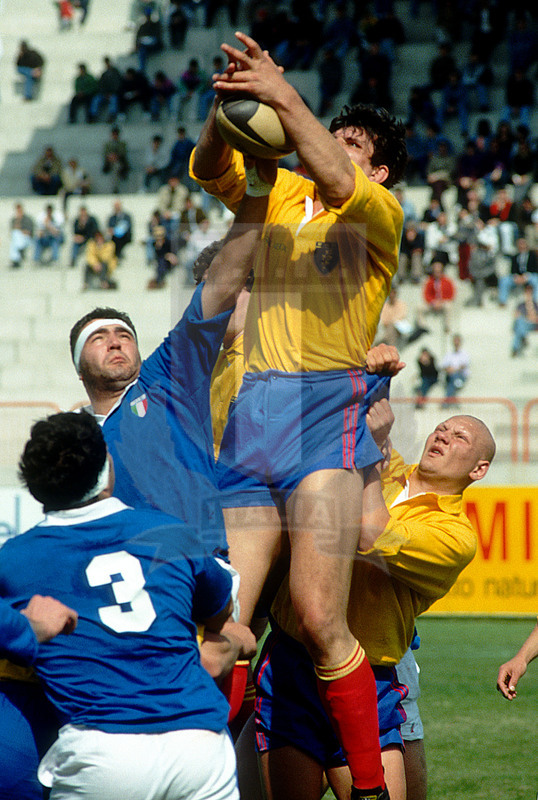 Coppa Europa Fira 1992, Rovigo, stadio Battaglini 18/04/1992, Italia v Romania,