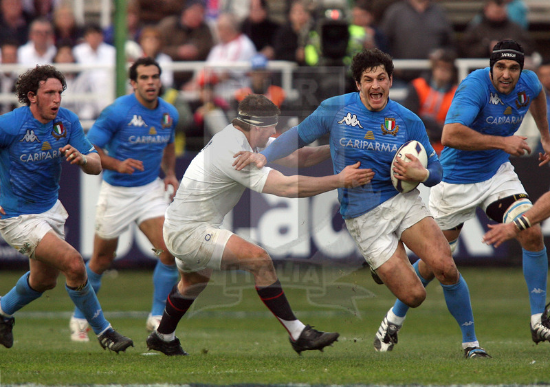 Rbs Sei Nazioni 2010, Roma, stadio Flaminio 14/02/2010, Italia v Inghilterra, Foto Daniele Resini/Fotosportit