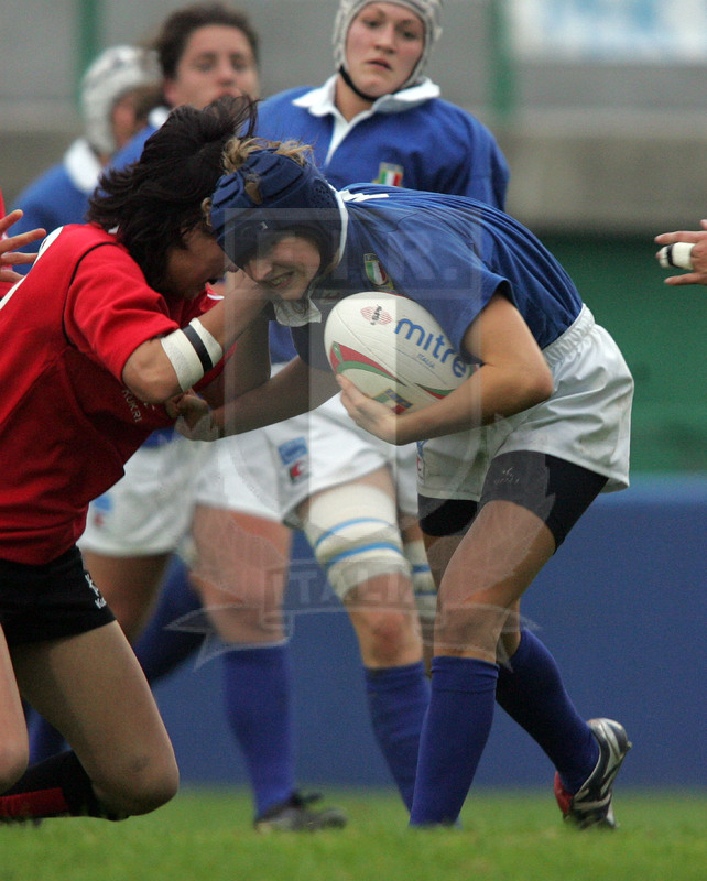 Test match 2005 Donne, Treviso, stadio di Monigo 22/10/2005, Italia v Galles,