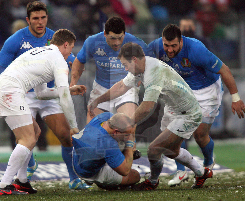 Rbs Sei Nazioni 2012, Roma, stadio Olimpico 11/02/2012, Italia v Inghilterra.