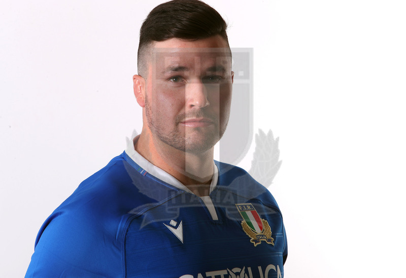 Guinness Sei Nazioni 2021, Roma, Centro Coni Giulio Onesti 29/01/2021, raduno della Nazionale maggiore, ritratti e nuovi profili di atleti e staff, Sebastian Negri.
