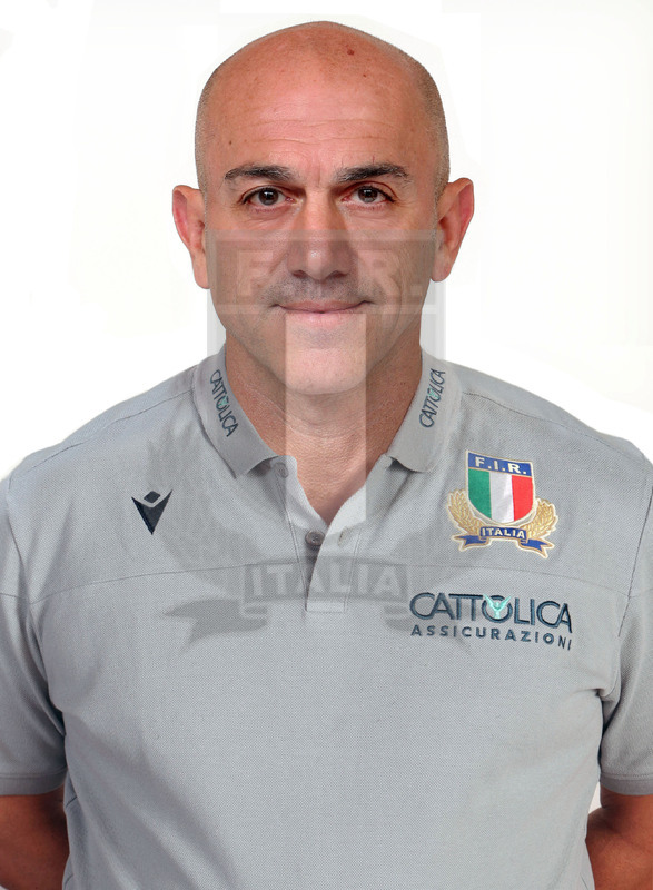 Sei Nazioni 2020, raduno della Nazionale maggiore, profili di atlet e staff, Gino Troiani, manager.