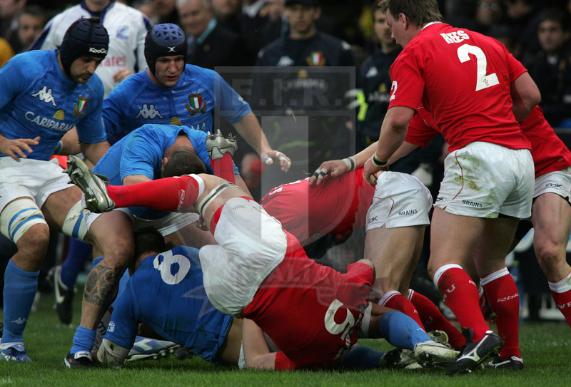 Sei Nazioni 2007, Roma, stadio Flaminio 10/03/2007, Italia v Galles,