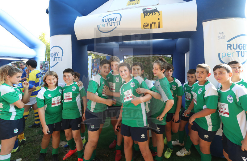 Eni rugby tour, feste del rugby 2022, Ravenna, parco Teodorico 16/10/2022,