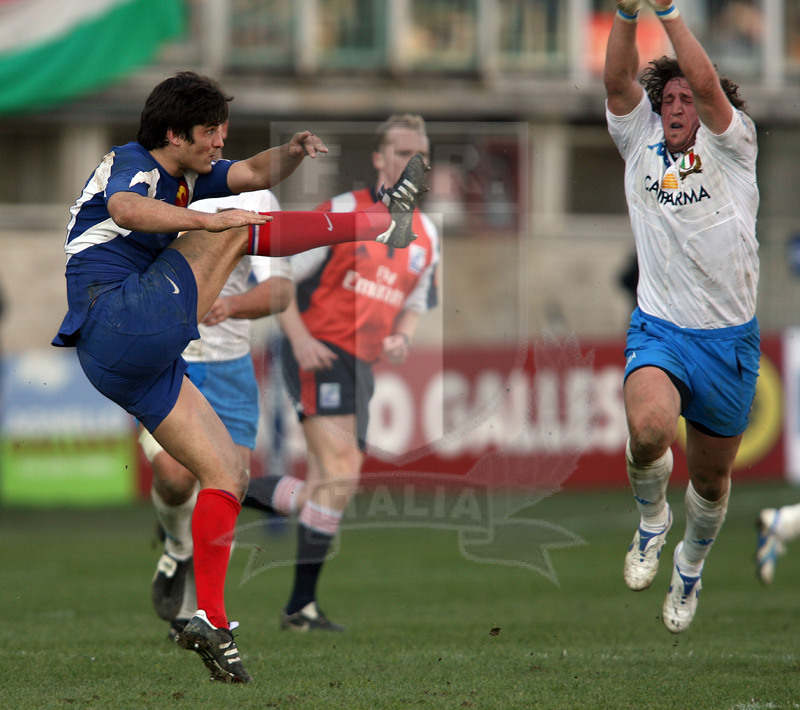 Sei Nazioni 2007, Roma, stadio Flaminio 03/02/2007, Italia v Francia,