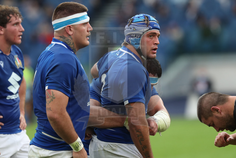 Autumn Nations Series 2021, Roma, Stadio Olimpico, 06/11-2021, Itallia vs Nuova Zelanda.Foto Daniele Resini/Fotosportit