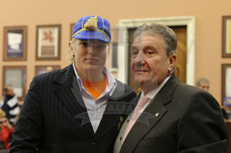 Cerimonia di consegna dei Cap alle atlete delle Nazionali femminili, Roma, salone d\