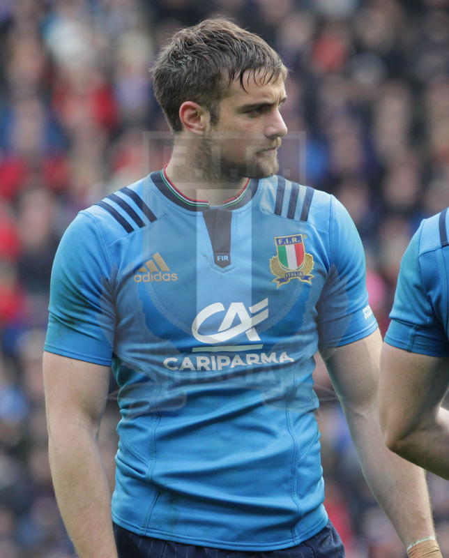 RBS Sei Nazioni 2017, Edimburgo, Murrayfield stadium 18/03/2017, Scozia v Italia, Edoardo Padovani. Foto Daniele Resini/Fotosportit