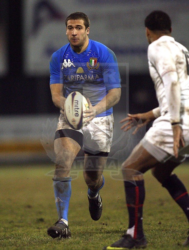 Sei Nazioni U20, San Donà di Piave 2010/02/12, Italia U20 v Inghilterra U20, Michele Mortali