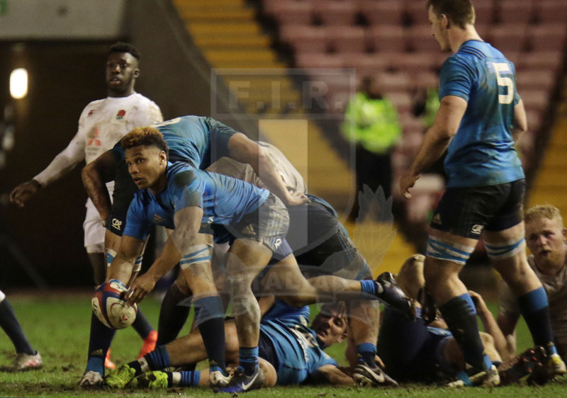 RBS Sei Nazioni 2017, Darlington, Inghilterra, Northern Echo Arena 24/02/2017, U20 v Italia U20, apertura di Charly TRUSSARDI.