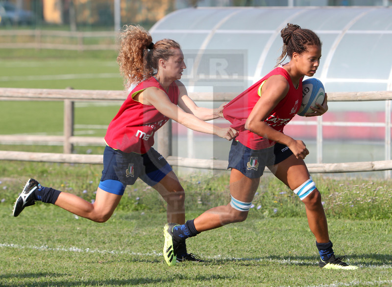 Raduno Nazionale Italiana Donne, Parma, Cittadella del Rugby 13/09/2020, Giulia Cavina presa da Benedetta Mancini. Foto Daniele Resini/Fotosportit