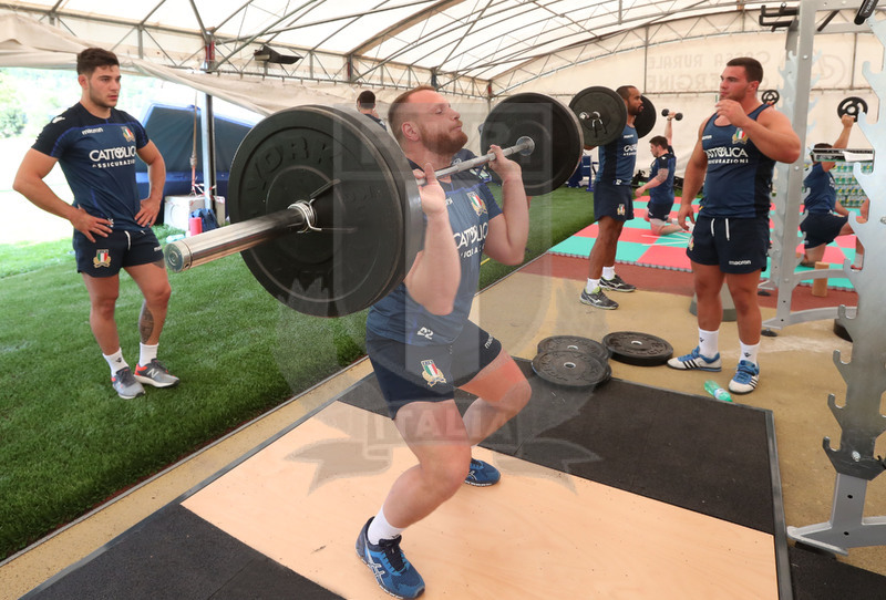 Rugby World Cup 2019, raduno della Nazionale Italiana, Pergine (Valsugana) 03/06/2019, Foto Daniele Resini/Fotosportit