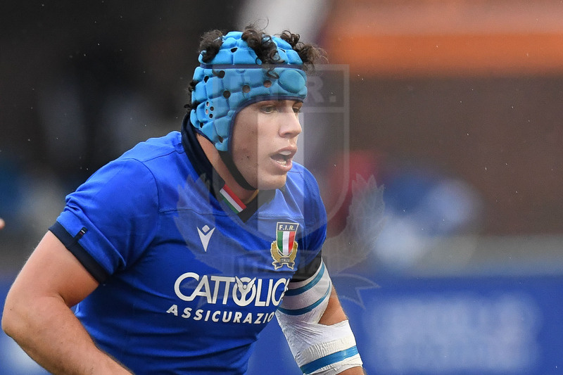 Guinness Sei Nazioni U20 2021, Cardiff, Arms Park 19/06/2021, Italia U20 v Galles U20, Luca Andreani. Foto Daniele Resini/Fotosportit