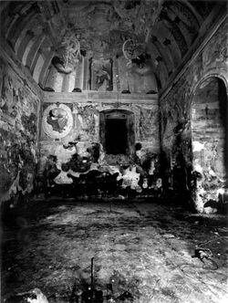 Incendio della sagrestia inferiore