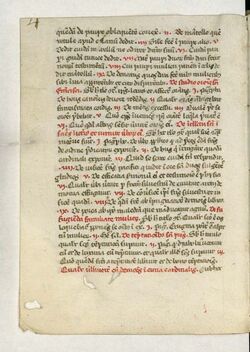 Ms. 686 Tommaso da Celano Vita seconda di san Francesco sec. XIV 
